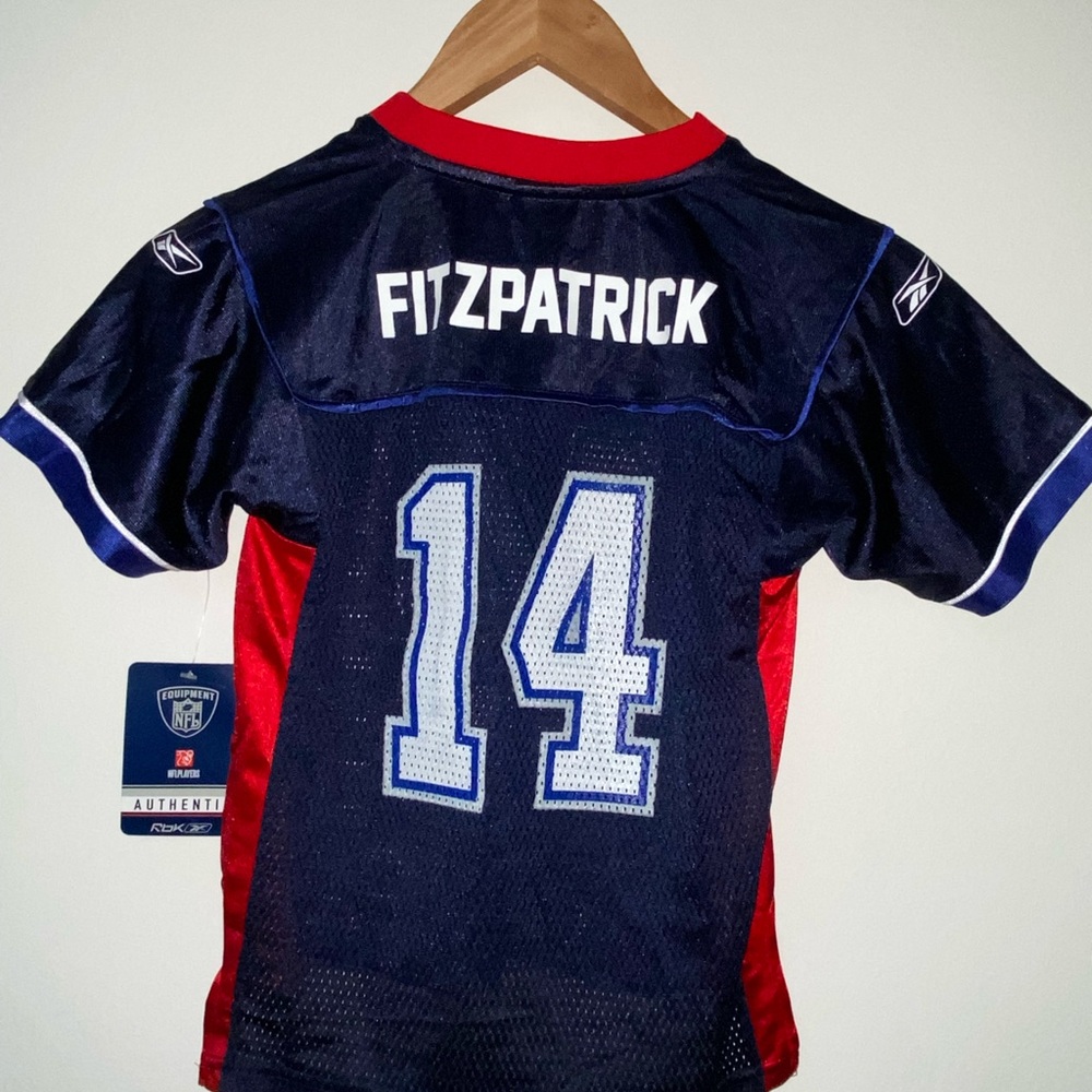 New!Buffalo Bills ❤️🦬💙 Y2K Ryan Fitzpatrick NFL Kids Authentic Jersey